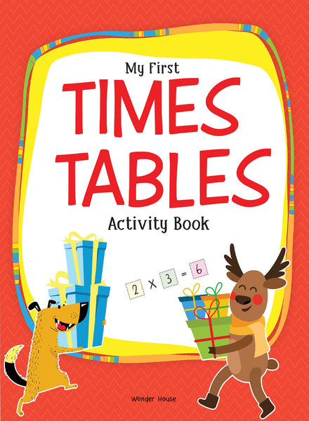 My First Times Tables Activity Book Multiplication Tables From 1 20 with Fun and Easy Math Activities for Children
