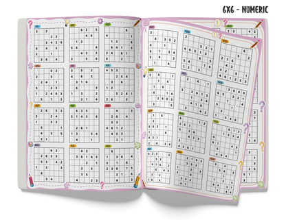Sudoku Book for Kids | 1001+ Sudoku Puzzle Book for Kids & Adults | Brain Booster Activity Book - 4x4, 6x6, 9x9 & 12x12 Levels | Ages 8+ Years | Two Brothers Publications