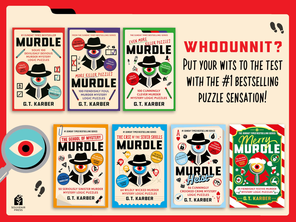 MURDLE: SOLVE 100 DEVILISHLY DEVIOUS MURDER MYSTERY LOGIC PUZZLES