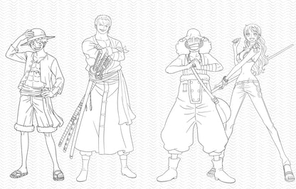 One Piece: The Official Coloring Book (Media tie-in)