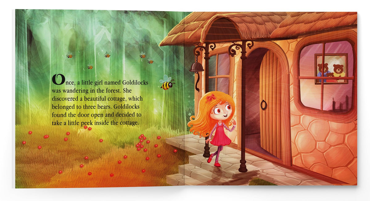 My First 5 Minutes Fairy Tales Goldilocks And The Three Bears - Traditional Fairy Tales For Children (Abridged And Retold)