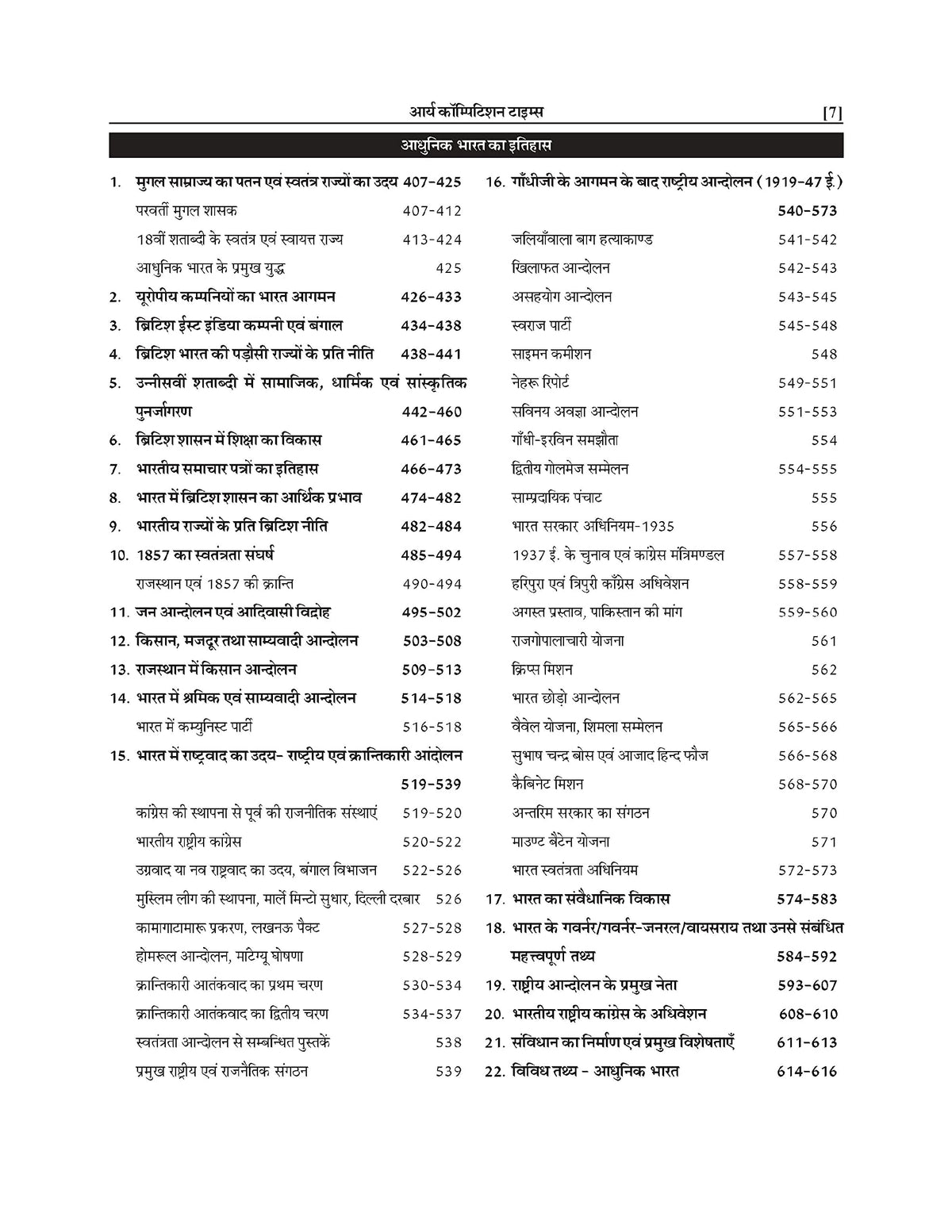 Bhartiya Itihas- Arya Competition Times | 4th Edition | 2022