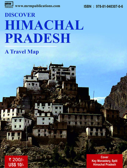 Discover Himachal Pradesh - A Travel Map (First Edition, 2019)