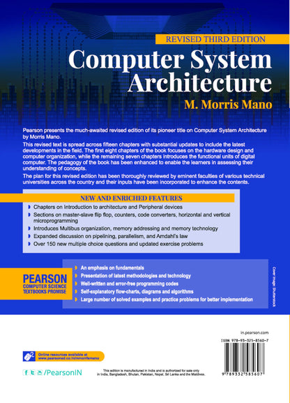 Computer System Architecture, Revised 3/e