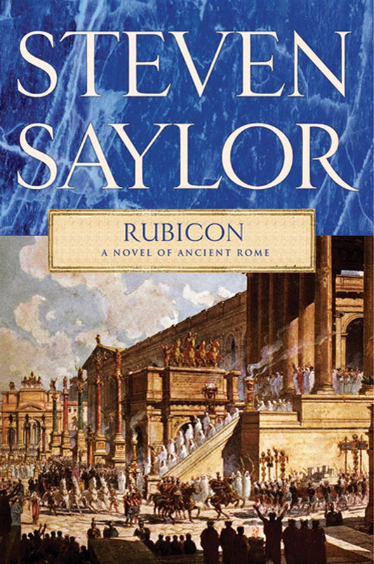 Rubicon: A Novel of Ancient Rome book cover