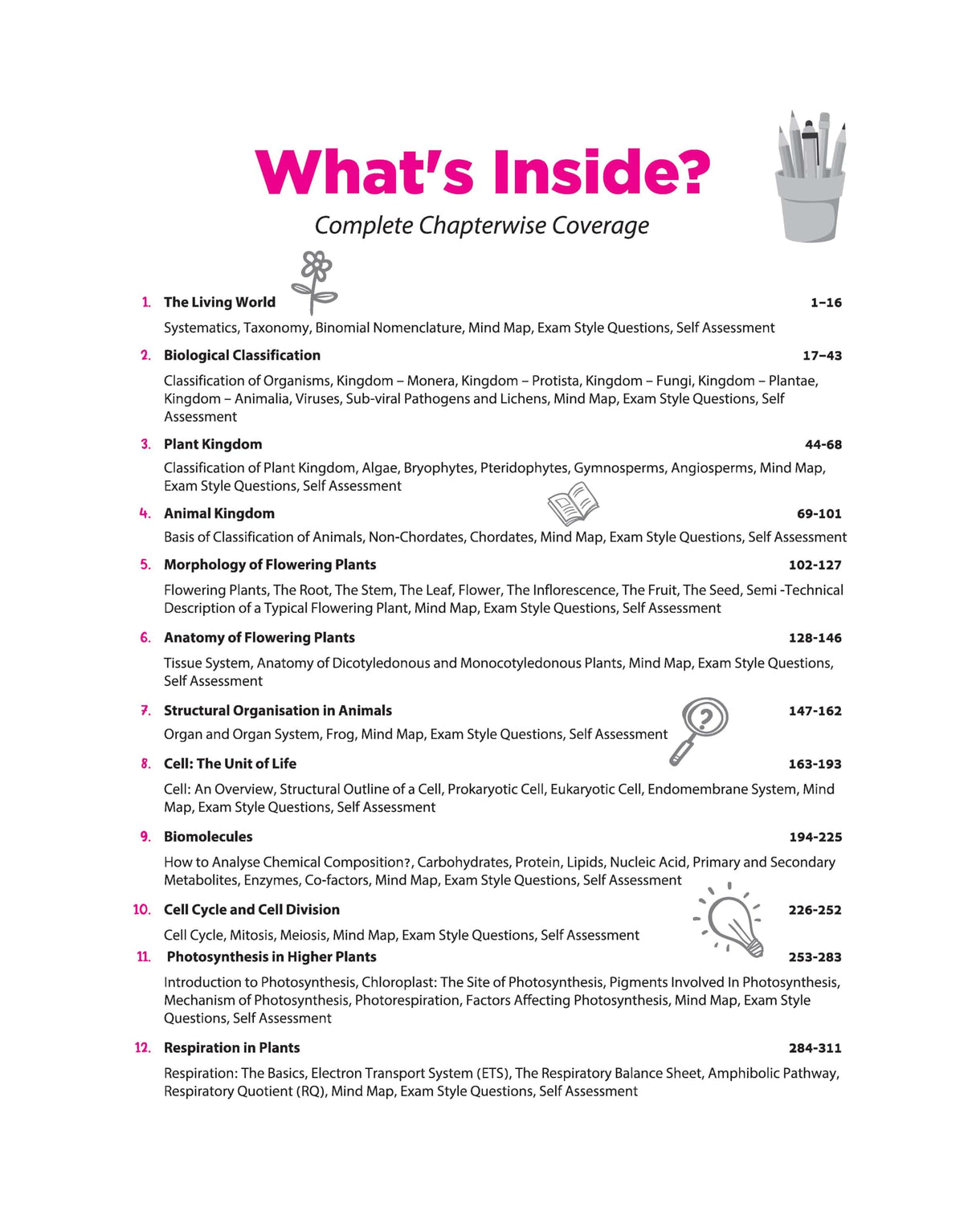 Arihant All in One Biology Class 11 for CBSE Exam 2026-27 | NCERT Based Complete Theory, Practice Exercises, CBQs, A-R, Sample Papers & Mind Maps | Revised Edition as per Latest Syllabus