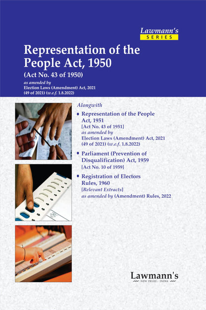 Lawmann's Representation of the People Act, 1950 | Bare Act with Comments