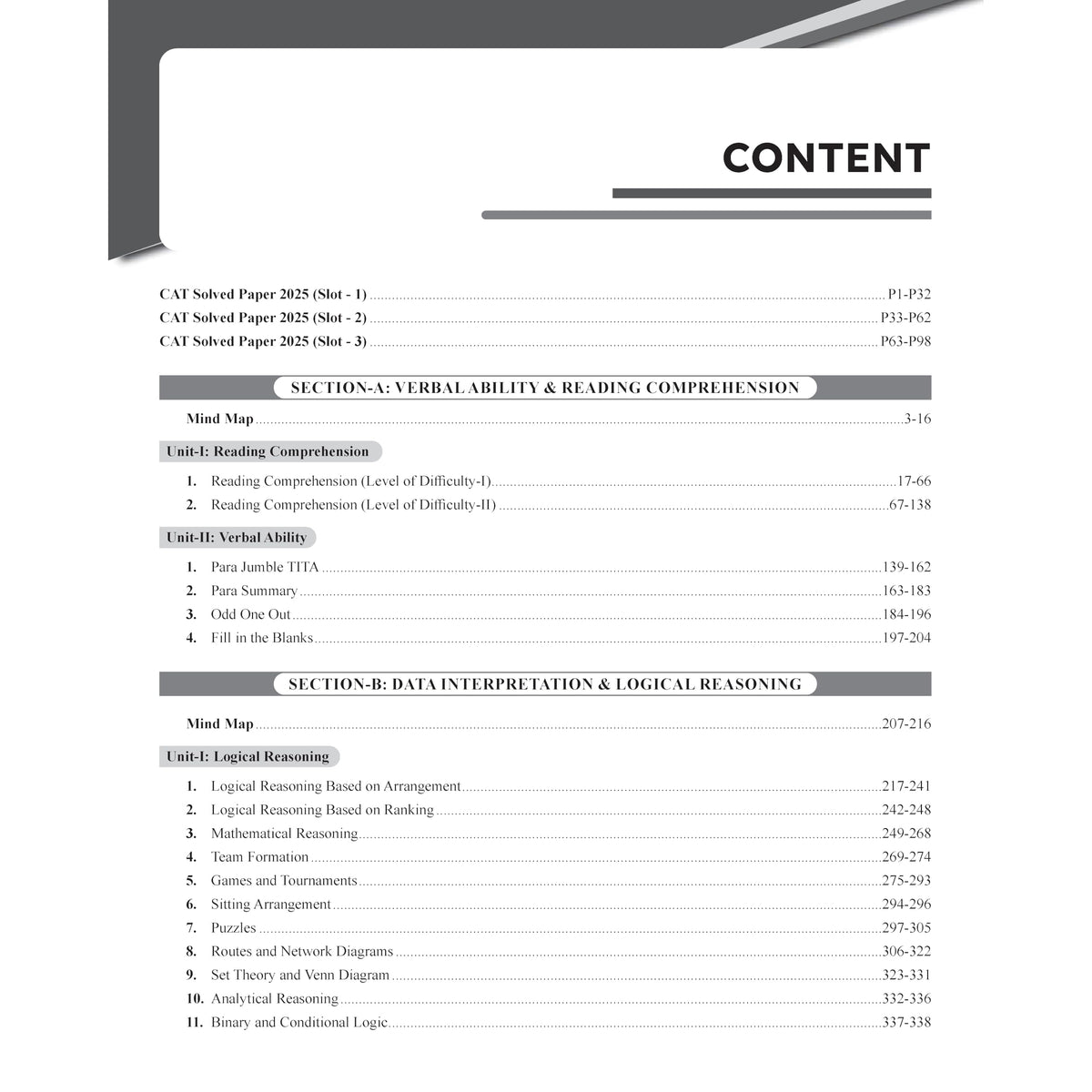 PW CAT 28 Years Chapterwise & Topicwise Previous Years Solved Papers PYQ Book For 2026 Exams | 2500+ Questions, Mind Maps, Detailed Solutions, Trend Analysis