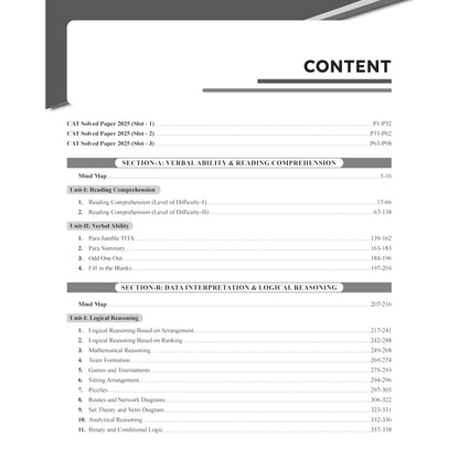 PW CAT 28 Years Chapterwise & Topicwise Previous Years Solved Papers PYQ Book For 2026 Exams | 2500+ Questions, Mind Maps, Detailed Solutions, Trend Analysis