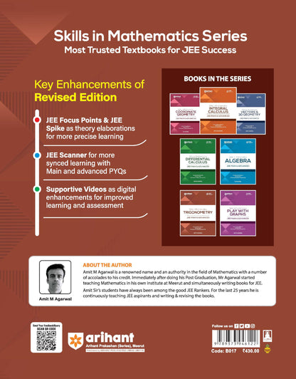 Arihant Skills in Mathematics Trigonometry for JEE Main & Advanced 2026-2027 | Theory, Practice Milestones & PYQ Scanners | Ideal for IIT JEE Aspirants by Amit M Agarwal