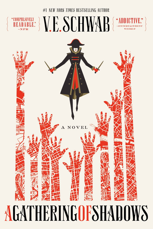 A Gathering of Shadows: A Novel: 2 (Shades of Magic  2) by V. E. Schwab (Author) book cover