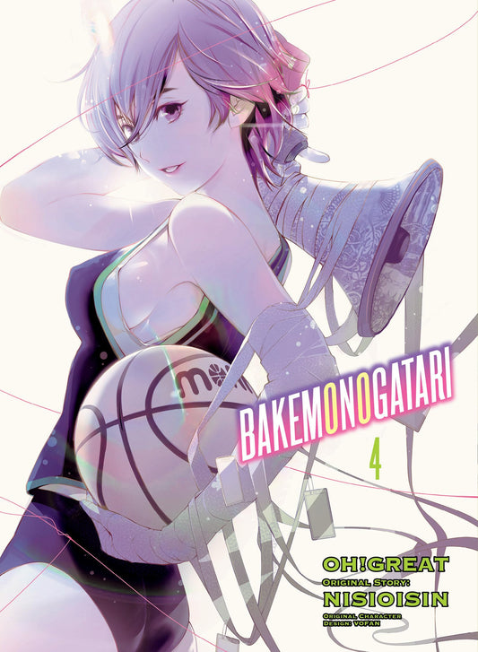 BAKEMONOGATARI (manga), volume 4 book cover
