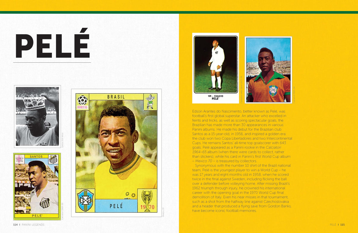 Panini Legends: A Celebration of the World's Greatest Football Stickers