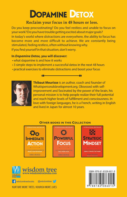 Dopamine Detox: A Short Guide to Remove Distractions and Get Your Brain to Do Hard Things