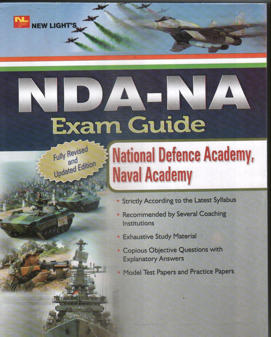 NDA-NA Exam Guide National Defence naval Academy book cover