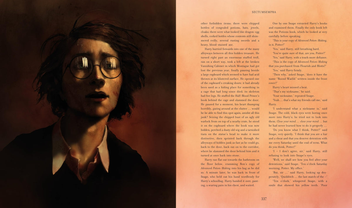 Harry Potter and the Half-Blood Prince - Illustrated Edition