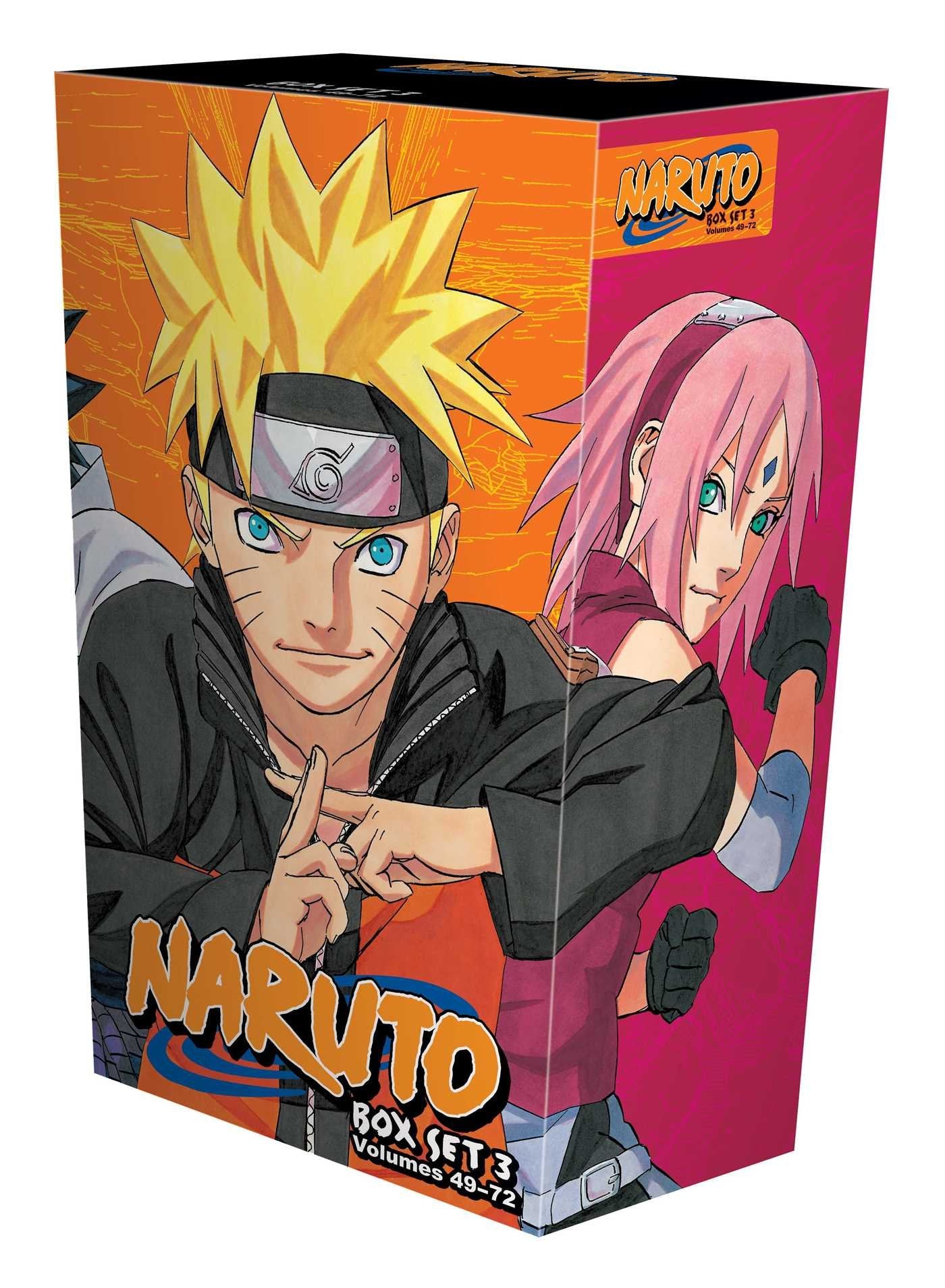 Naruto (Volumes 1–70) Complete Manga Collection Box set