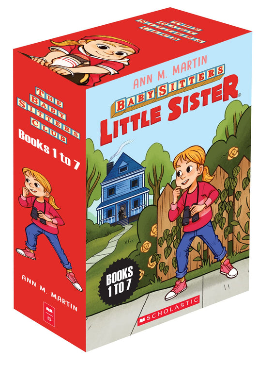 Baby-Sitters Little Sister Box Set (Set Of 7 Books) book cover