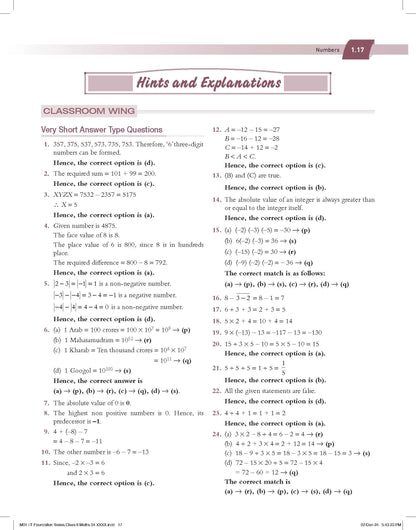 Pearson IIT Foundation'25 Mathematics Class 6 | For JEE, NTSE & Olympiad Exams | As per CBSE, ICSE & State Curriculums | Free acess to 11 Online Assessments, 55 Video Solutions & Interactive Tests via Pearson MyInsights & elibrary | 7th edition