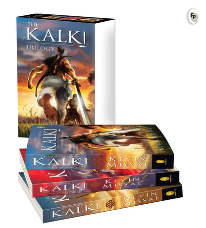 The Kalki Trilogy Set of 3 Books Avatar of Vishnu Eye of Brahma Sword of Shiva