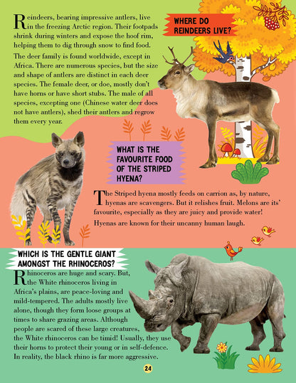 Animal World Children Encyclopedia for Kids Age 5–15 Years | Illustrated Animal Encyclopedia with Fun Facts, Trivia Questions & Answers | Learn About Wildlife, Sea Creatures, Birds, Mammals, Insects, Reptiles & Amazing Animal Kingdom Discoveries