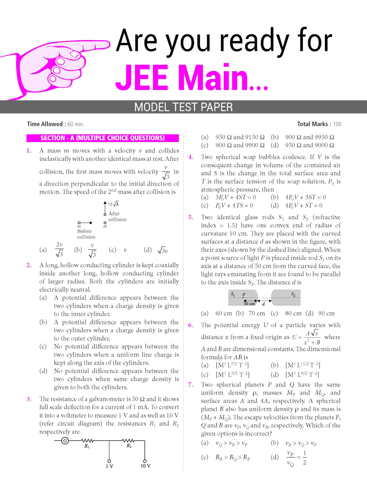 MTG Objective NCERT at your FINGERTIPS Physics - NCERT NEET/JEE Trend Indicator, Notes with HD Pages, Exam Archive & MCQs | NEET-JEE Books (Based on NCERT Latest Pattern for 2025 Exam)