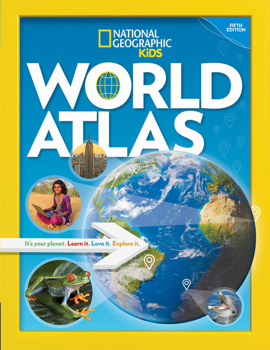 National Geographic Kids World Atlas, 5th Edition book cover