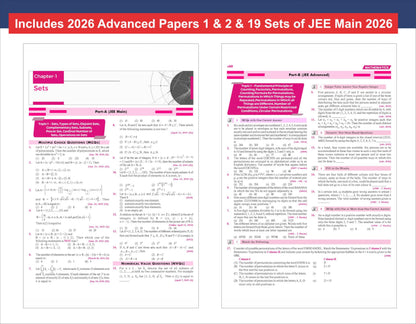 Disha Combo (3 Books) Errorless 49 Years JEE Advanced (1978 - 2026) & 25 Year JEE Main (2002 - 2026) PHYSICS, CHEMISTRY & MATHEMATICS Chapter-wise & Topic-wise PYQs 22nd Edn | For JEE Main & Adv 2027
