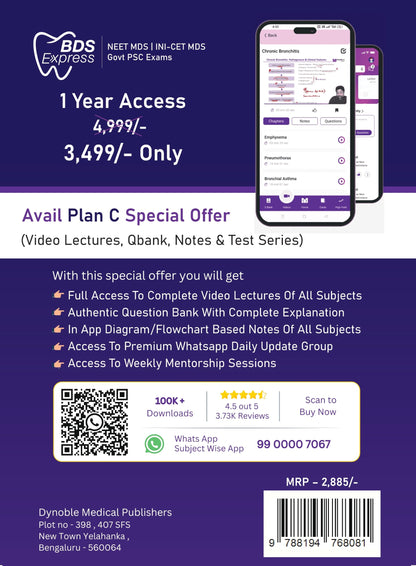 NEET MDS Previous Year Question Paper (2018-2026) Authentic NEET MDS Exam Question, Solution with Complete Explanation