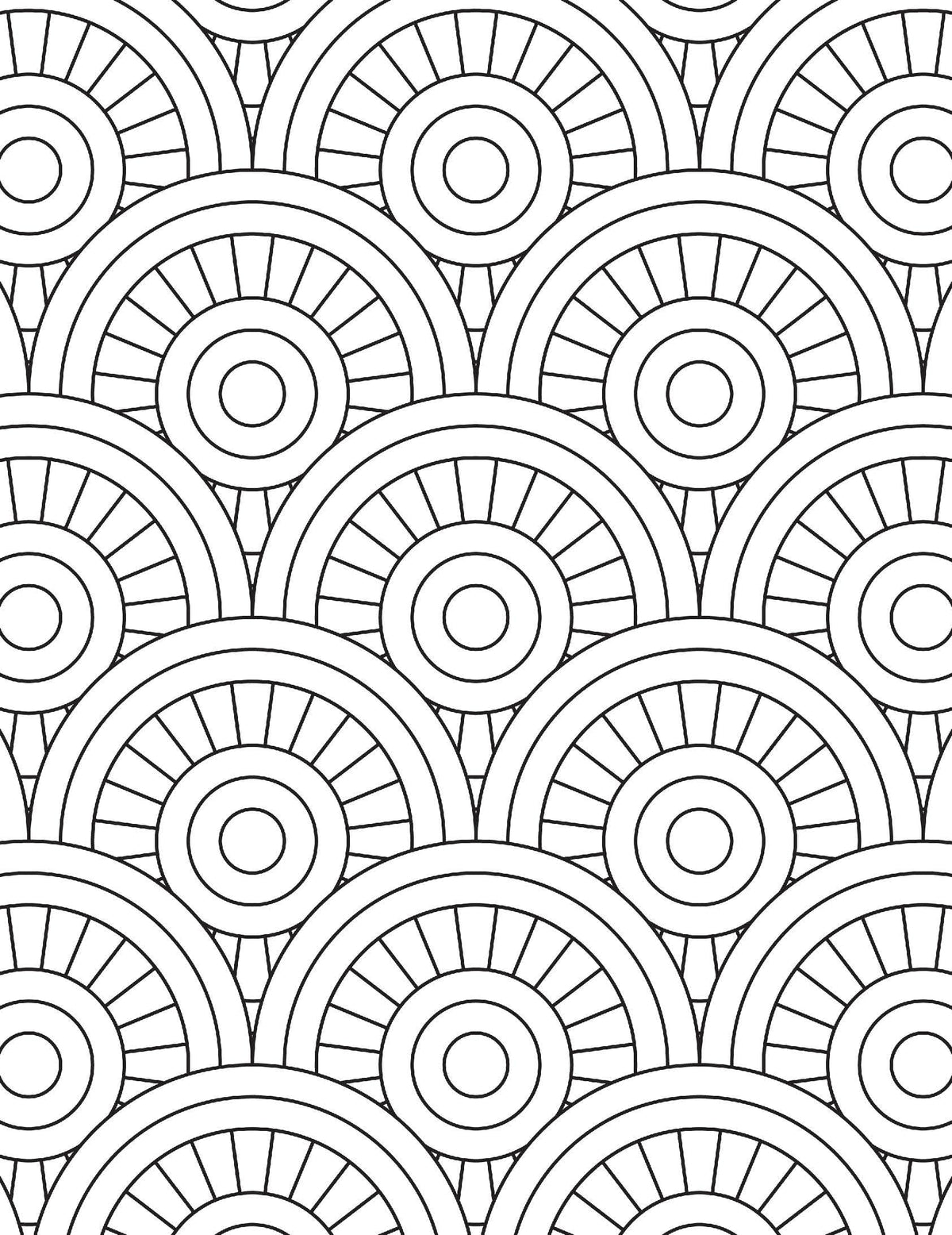Patterns Adult Colouring Book for Peace & Relaxation | Intricate Designs and Beautiful Motifs for Creative Expression and Stress Relief