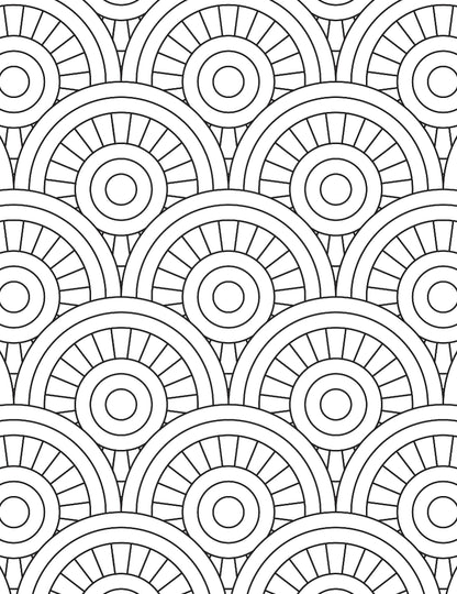 Patterns Adult Colouring Book for Peace & Relaxation | Intricate Designs and Beautiful Motifs for Creative Expression and Stress Relief