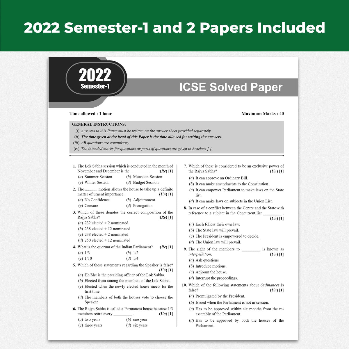 PW ICSE Class 10 Previous Year Question Papers | 10 Years Solved Papers (2016–2026) | Board Exam 2027 | Physics, Chemistry, Maths, Biology, Economics, ... Computer Applications, English Paper 1 & 2