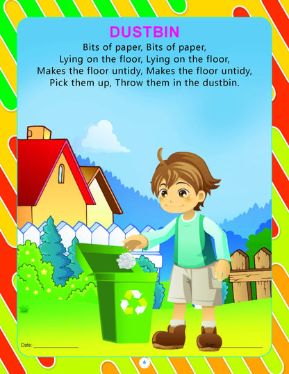 Pre-Nursery Rhymes & Story Book for Age 2- 5 Years | Early Learning Books