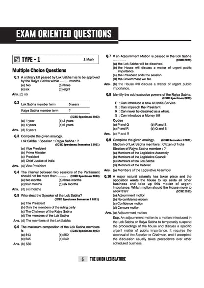 Arihant ICSE History & Civics Class 10 Exam 2026-27 | Quick Theory, Exam Pattern Questions & Sample Papers | As per Latest ICSE Syllabus | Que Bee 2nd Edition 2027