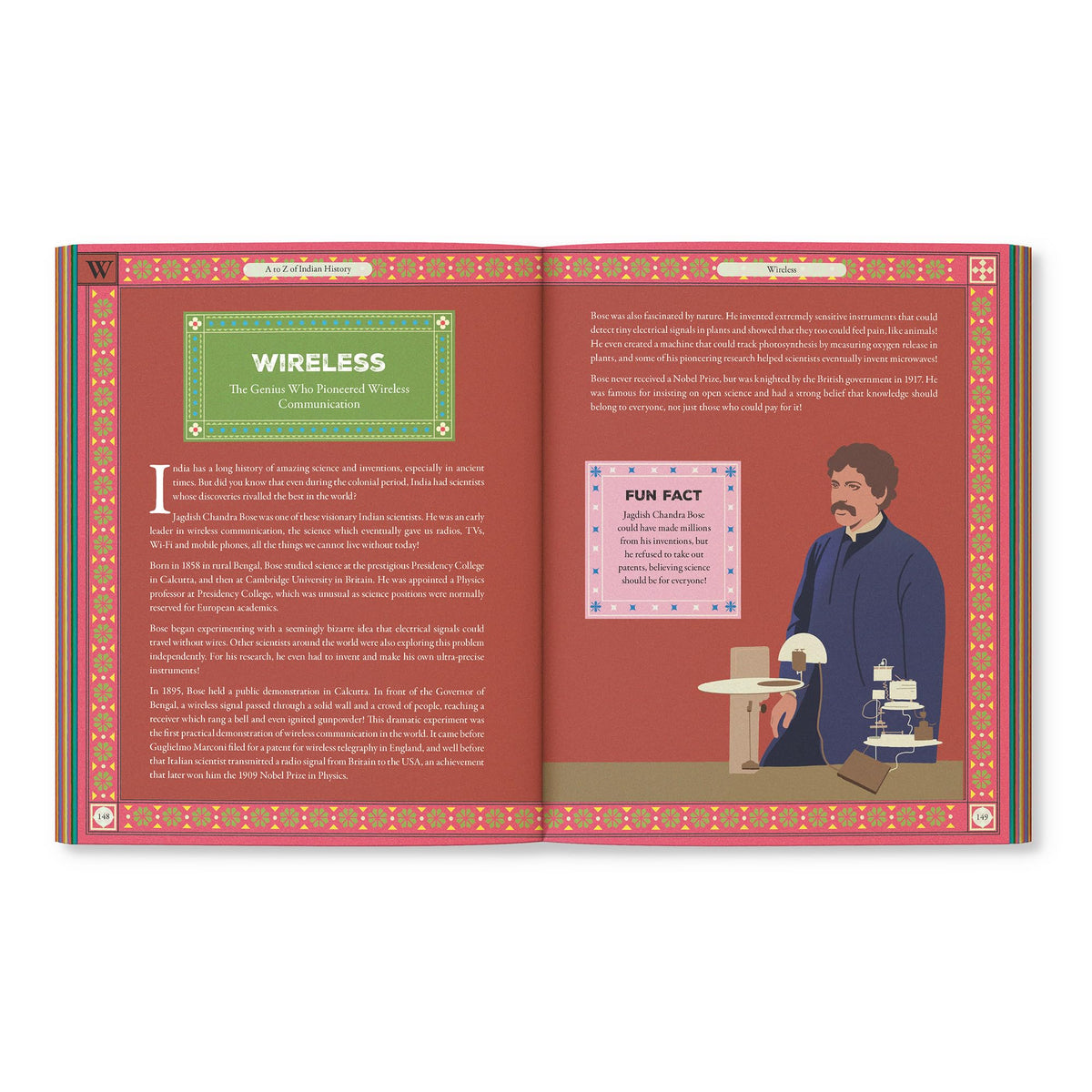 A-Z of Indian History: 80 Fun Stories from Ancient India to Independence: 80 Fun Stories from Ancient India to Independence | Cool Trivia, Bright Full-Coloured Illustrations | Ages 10+