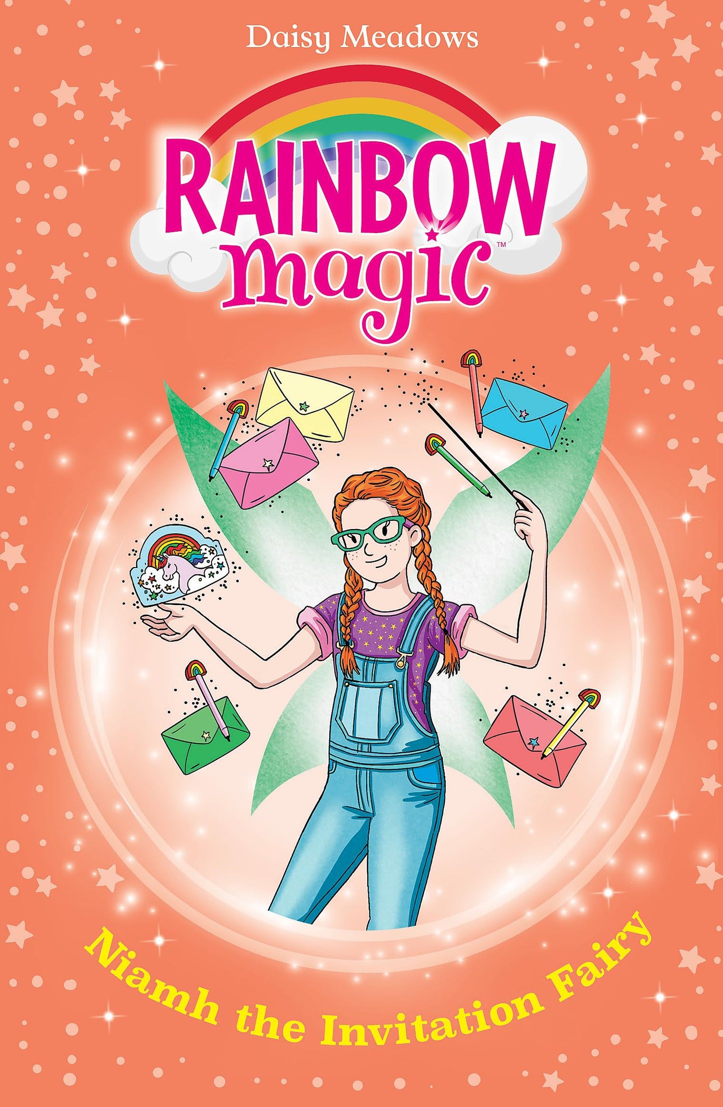 Rainbow Magic: Niamh the Invitation Fairy book cover