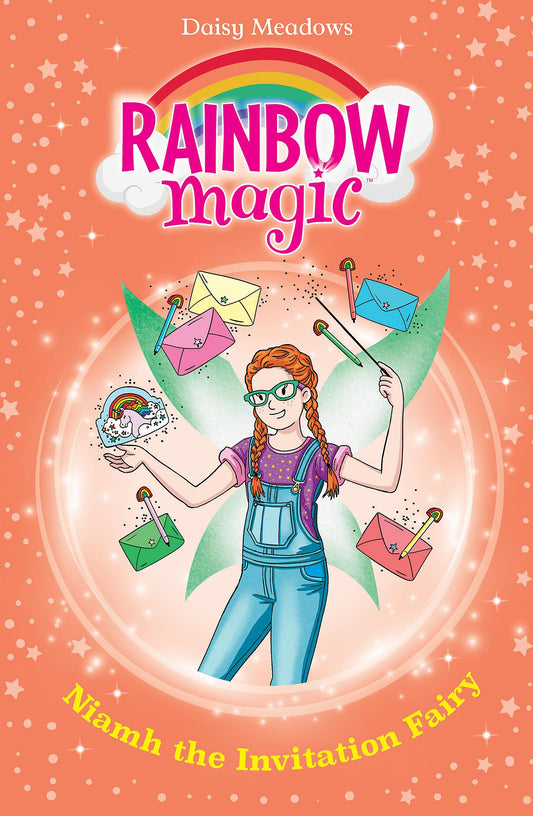 Rainbow Magic: Niamh the Invitation Fairy book cover