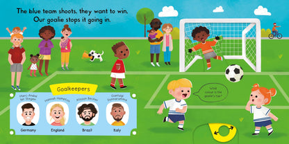 Busy Books: I Love Football:A Push, Pull, Slide Book (Campbell Busy Books)