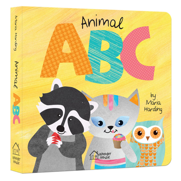 Animal Abc | Ages 2–6 Years | Early Learning Board Book For Kids | A To Z Alphabet | Bright Illustrations | Fun Rhymes | Animal Names | Vocabulary Building For Babies & Preschoolers | Latest Edition