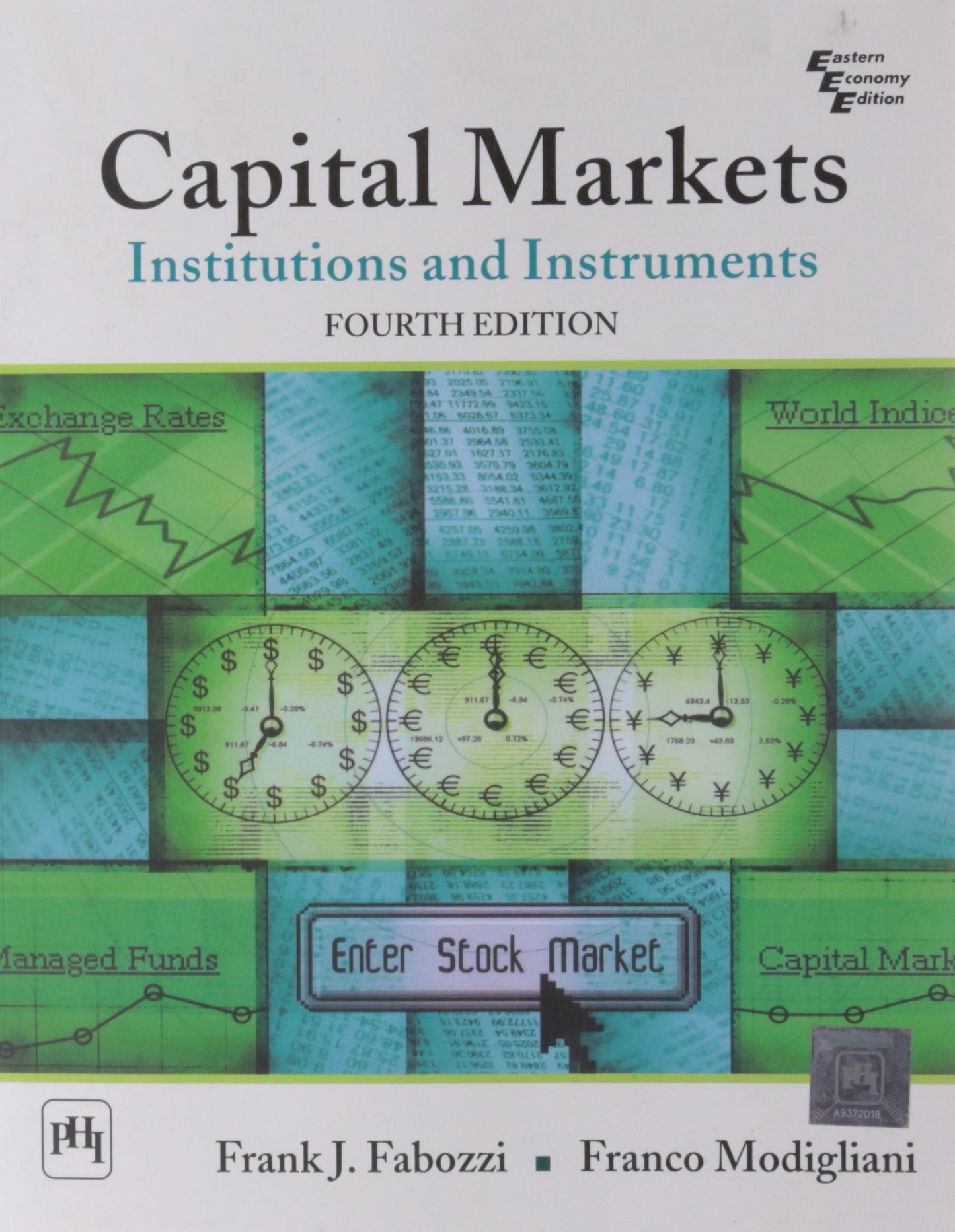 Capital Markets: Institutions and Instruments by Fabozzi (Author), Frank J (Author) book cover