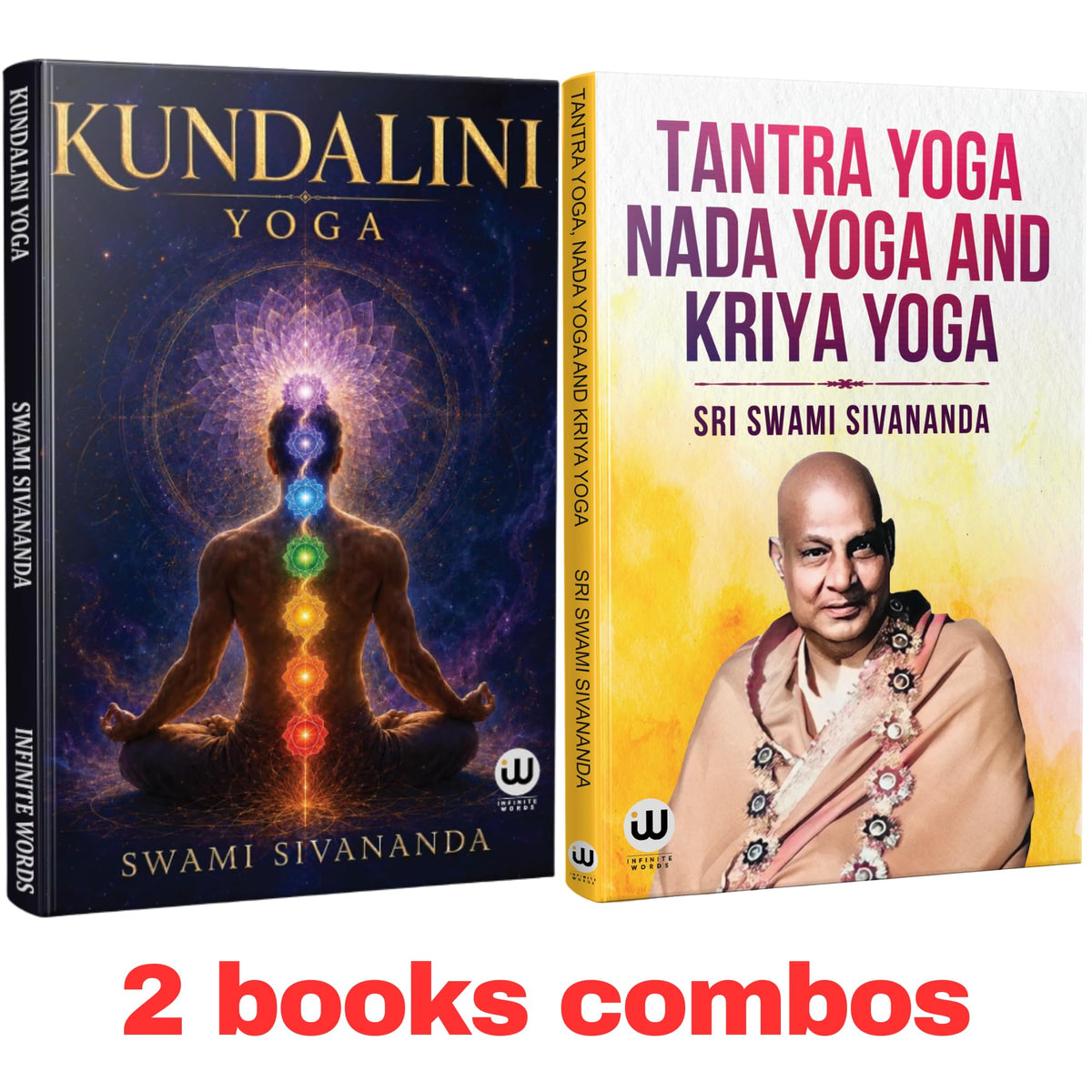 Kundalini Tantra Yoga Book in English | Tantra Yoga Nada Yoga And Kriya Yoga Combo Set Om Sri Swami Sivananda Books The Serpent Power On Chakra Healing Asana Pranayama Mudra Bandha By Spiritual Hatha