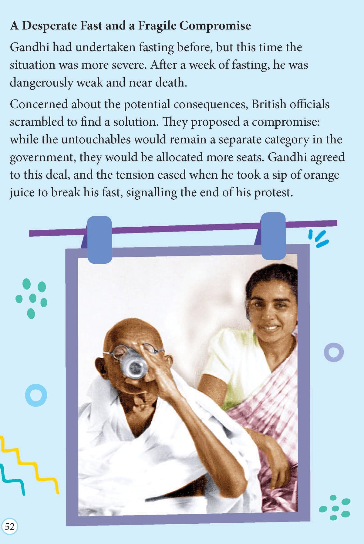 Mahatma Gandhi Biography for Kids Age 6–12 Years – Inspiring Illustrated Biography Book from Icons of Inspiration Series | Learn About Non-Violence, Truth & Courage