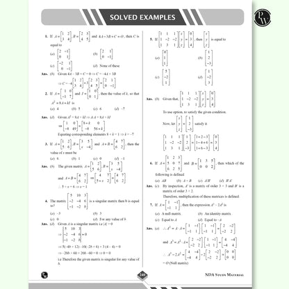 PW Shaurya NDA Book 2026 – NDA/NA Mathematics | Latest 2025 Solved Paper | Chapterwise Theory, Solved Examples, Practice Exercises | For National Defence Academy & Naval Academy