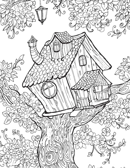 Countryside Adult Colouring Book for Adults | Beautiful Rural Landscapes, Scenic Villages & Nature Designs to Spark Creativity, Boost Focus, Relieve Stress & Promote Inner Peace