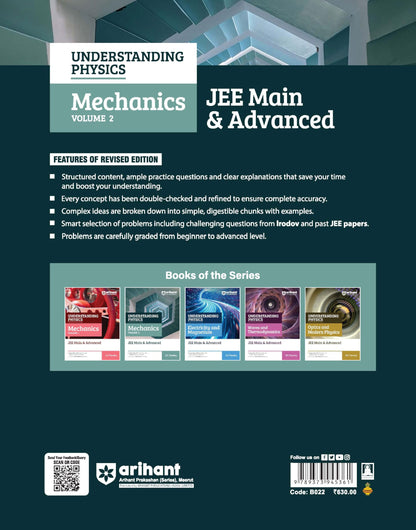 Arihant Understanding Physics Mechanics Volume 2 for JEE Main & Advanced 2026-2027 | Modular Theory, Concept Practice & Two-Level JEE Pattern Exercises | DC Pandey