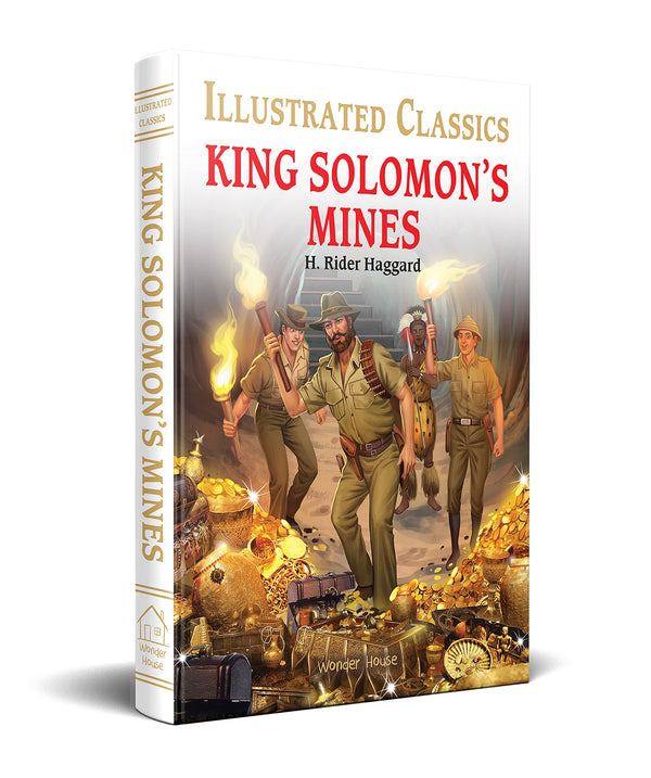 King Solomons Mines for Kids : illustrated Abridged Children Classics English Novel with Review Que