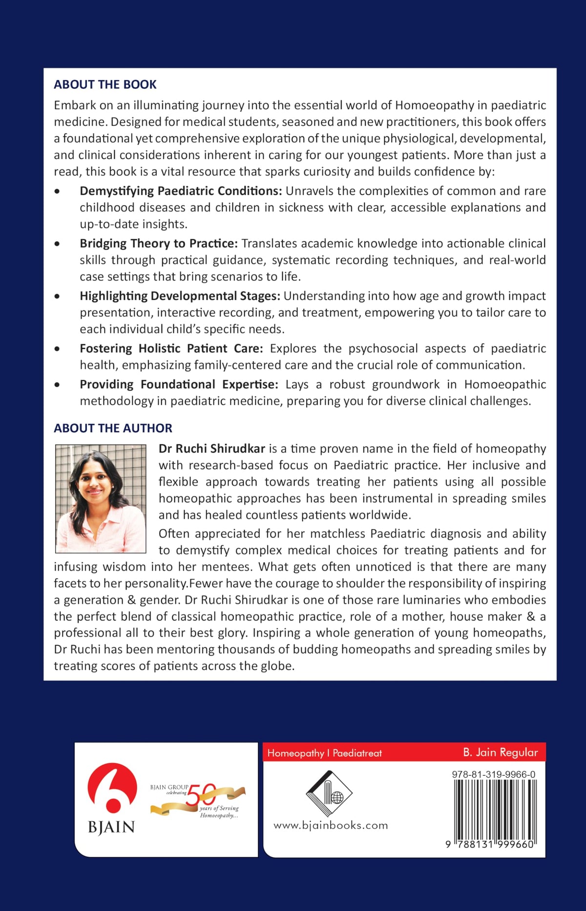 Clinical Paediatrics Journey Through Young Patients and their Care with Homeopathy