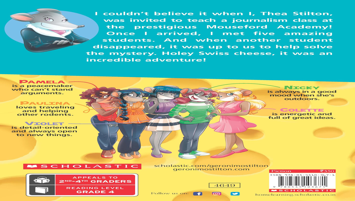 Thea Stilton #01 Thea Stilton And The Dragons Code: A Geronimo Stilton Adventure: 1 