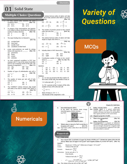 Std 12 Science Board Chapter Wise Questions with Solutions for 2027 Exam | Chemistry HSC Topic Wise Board Question Bank (2008 to 2026) Maharashtra Board (Exam Experts)