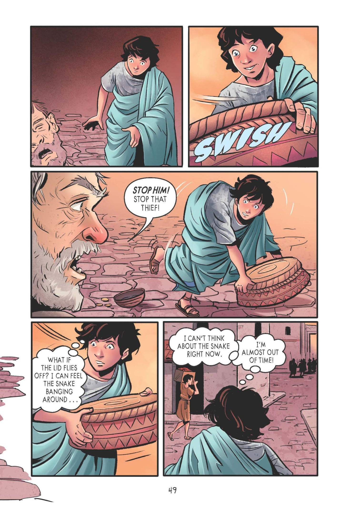 I Survived Graphic Novel #10: The Destruction Of Pompeii Ad 79 